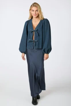 Silvi Overdyed Dot Blouse