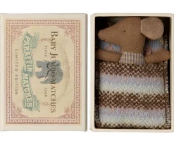 Sleepy Wakey Baby Mouse In Matchbox