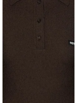 Slinky Knit Polo Dress 1154881667