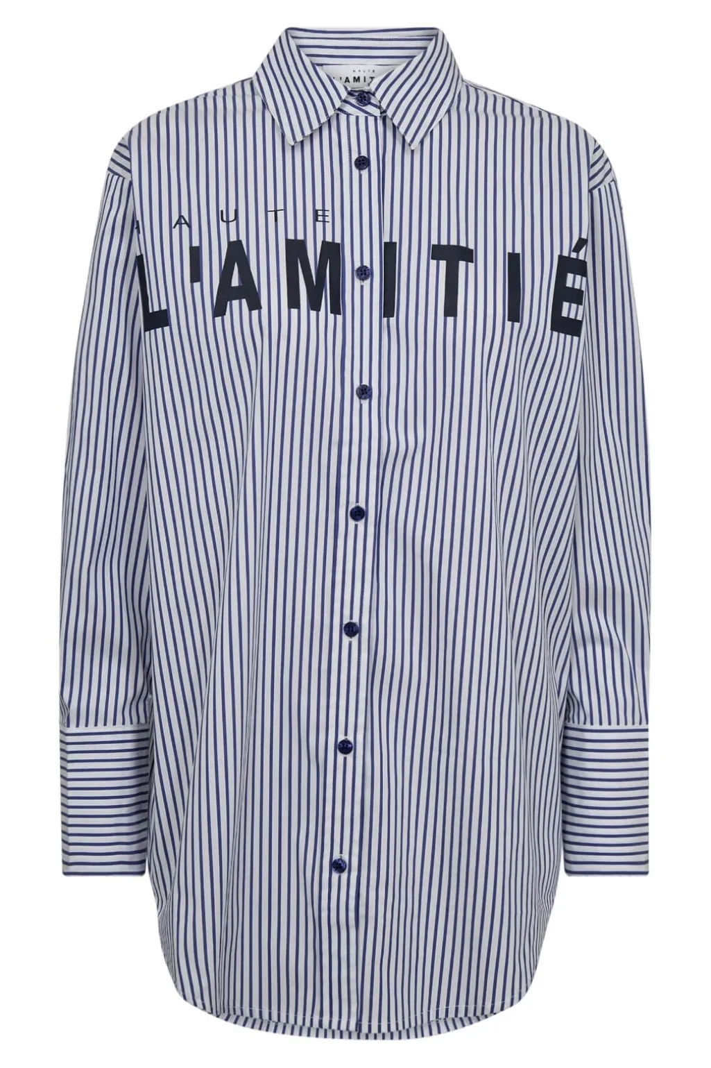 Stripe Chest Logo Shirt HL10300