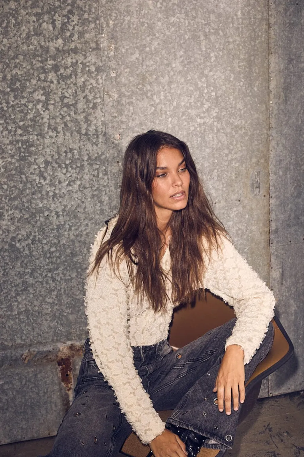 Stuff Structre V-Blouse HL10366