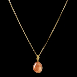 Sunstone Fire Pendant