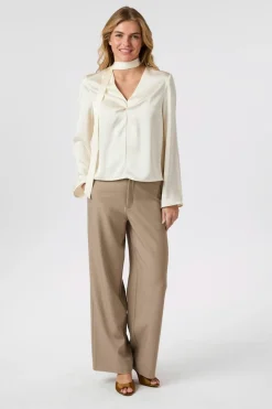 Susanna Heavy Sateen Blouse 165018