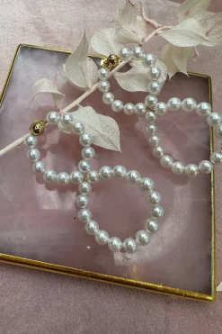 8-Tal Ørering Med Perler