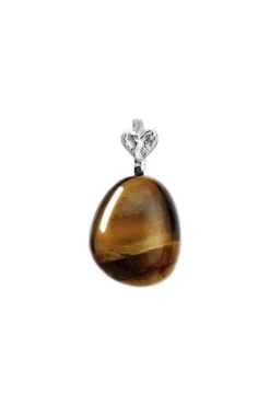 Tiger Eye Earth Pendant