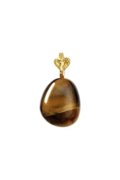 Tiger Eye Earth Pendant