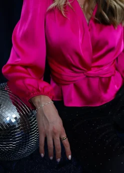 Tiki Ls Twist Blouse 22120