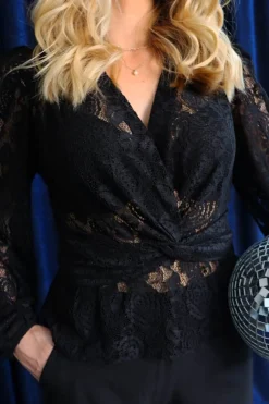 Tiki Ls Twist Blouse 22120