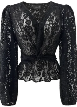 Tiki Ls Twist Blouse 22120