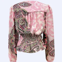 Tiki Ls Twist Blouse 22120