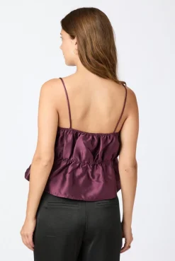 Tipton Dull Satin Top