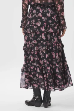 Toddy Marigold Print Skirt 165526