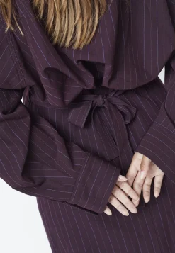 Trinnycc Stripe Batwing Dress 46011