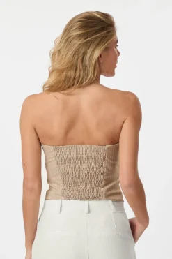 Tyree Melange Pinstripe Top 165471