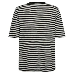Ulla-Ss-Vneck-Stripe-Tshirt