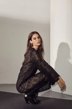 Utopia Lace Ls Buckle Dress HL10081