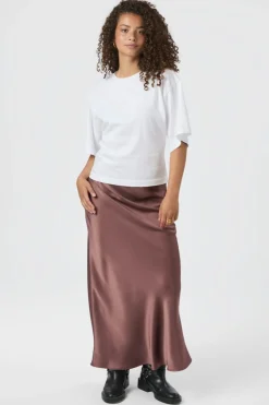 Vicky Heavy Sateen Skirt 159588