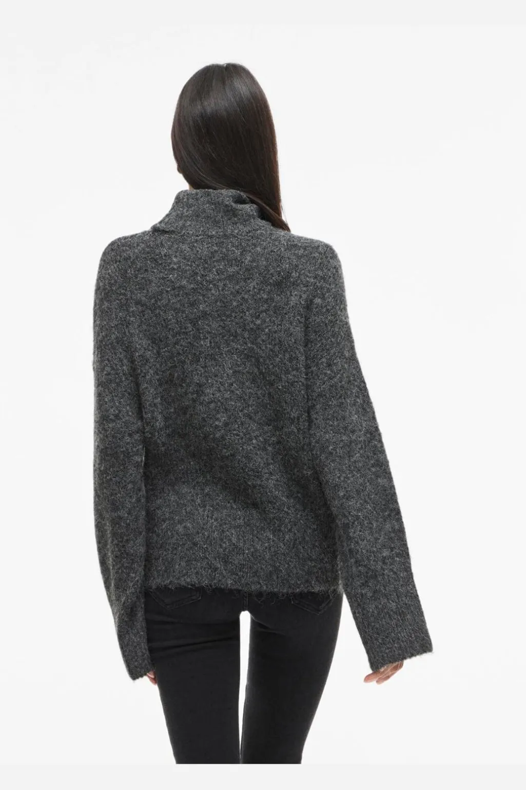 Vimarley L/S Roll Neck Knit Pullover