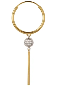 Vintage Disco Ball Earring