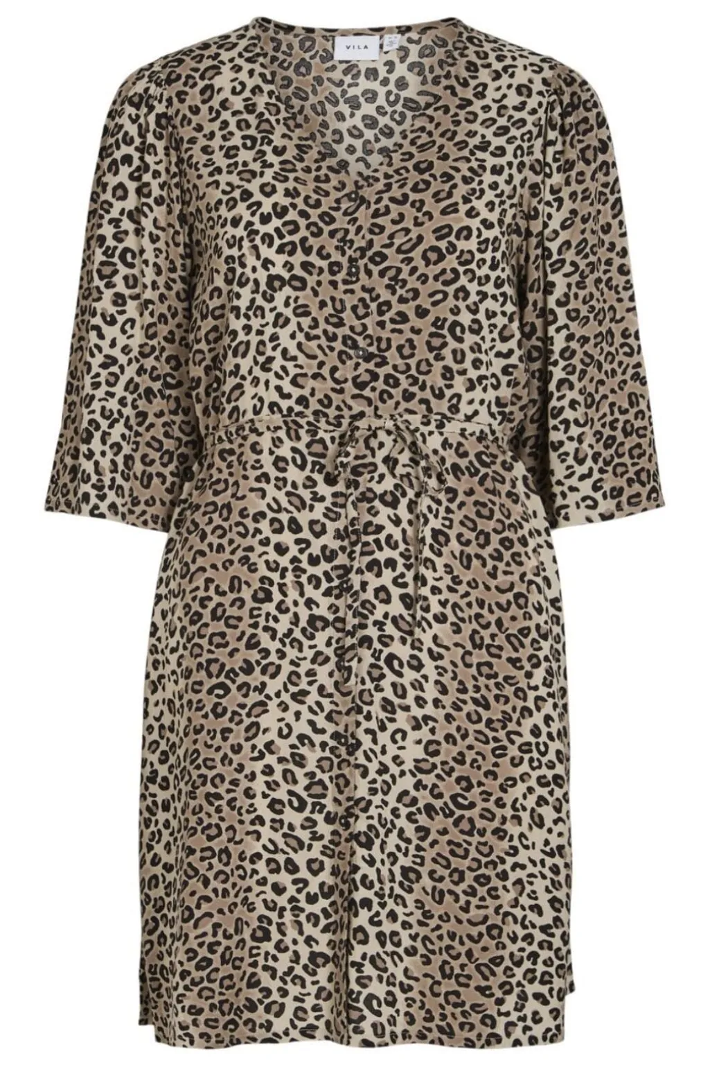 Violine 3/4 Button Dress