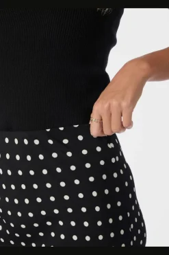 Viso Crepe Dot Skirt 167940