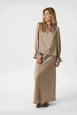 Viso Heavy Sateen Bedaz Skirt 166890