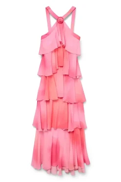Vmfelicia Sl Ruffle Maxi Dress