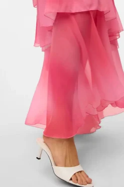 Vmfelicia Sl Ruffle Maxi Dress