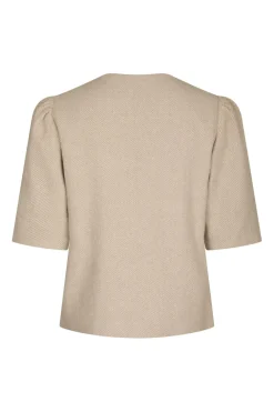 Xanthe Light Herringbone Blazer 167111