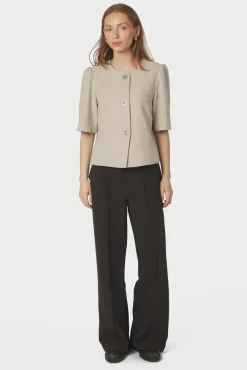 Xanthe Light Herringbone Blazer 167111