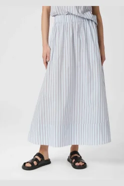 Yara Stripe Long Skirt 165286