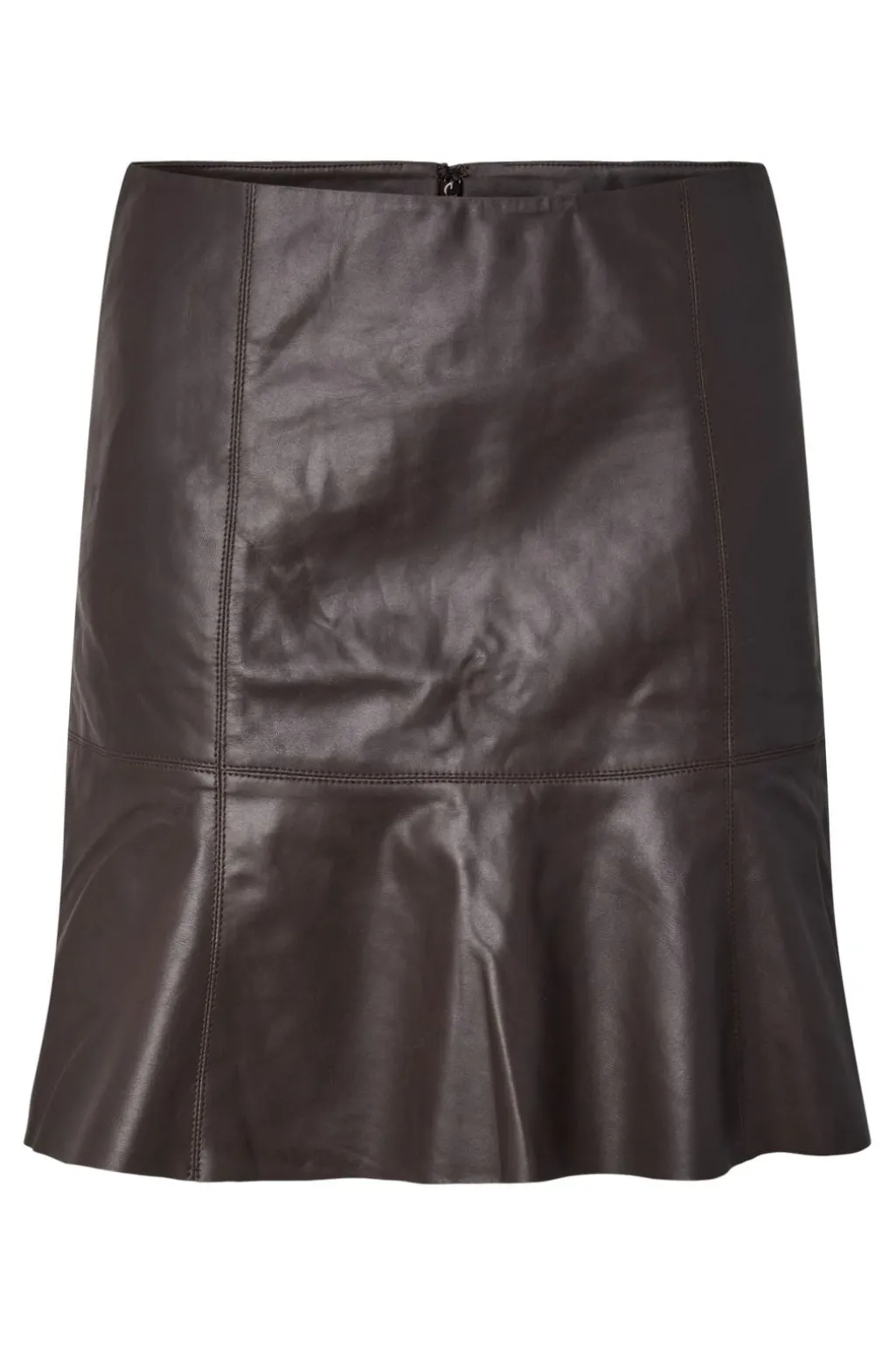 Yascolly Naplon Leather Skirt