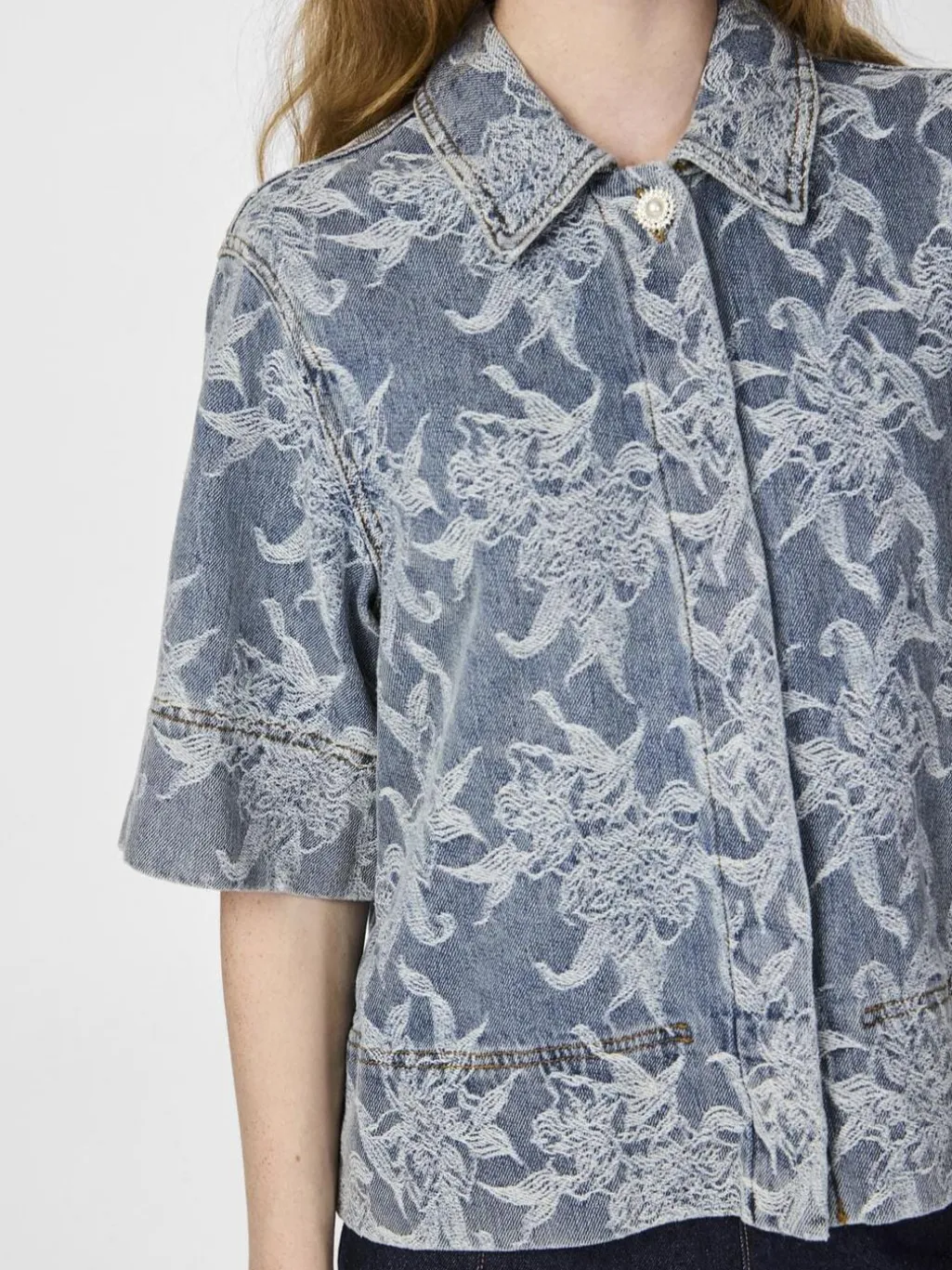 Yasflamera 2/4 Denim Shirt