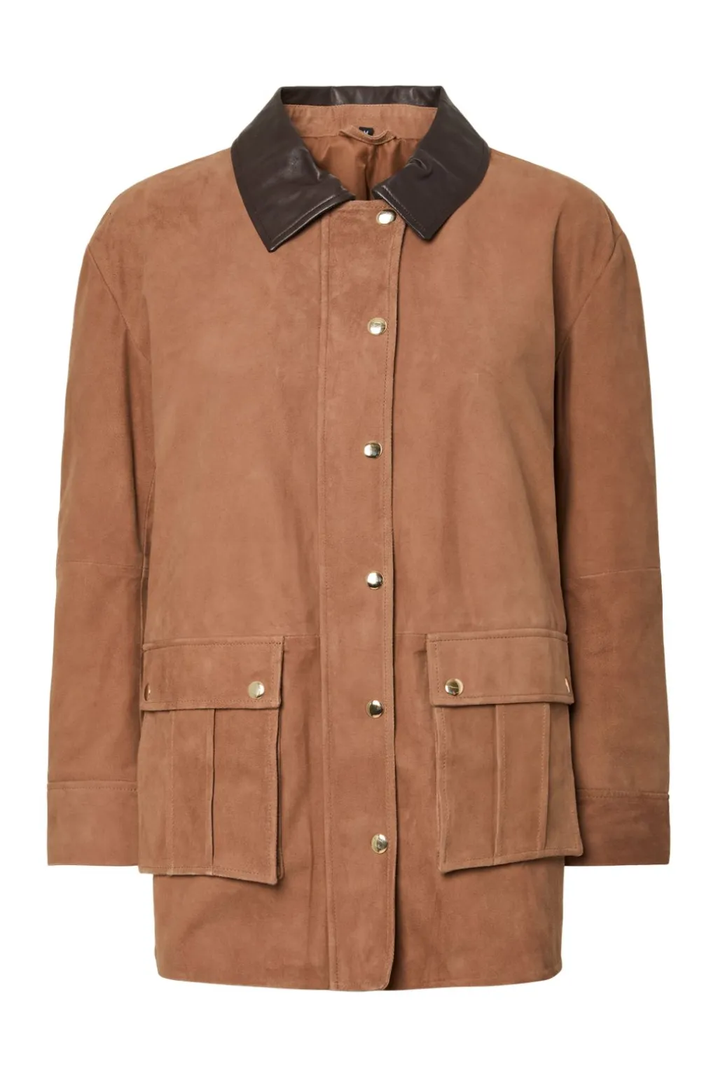 Yaskaia Ls Suede Leather Jacket
