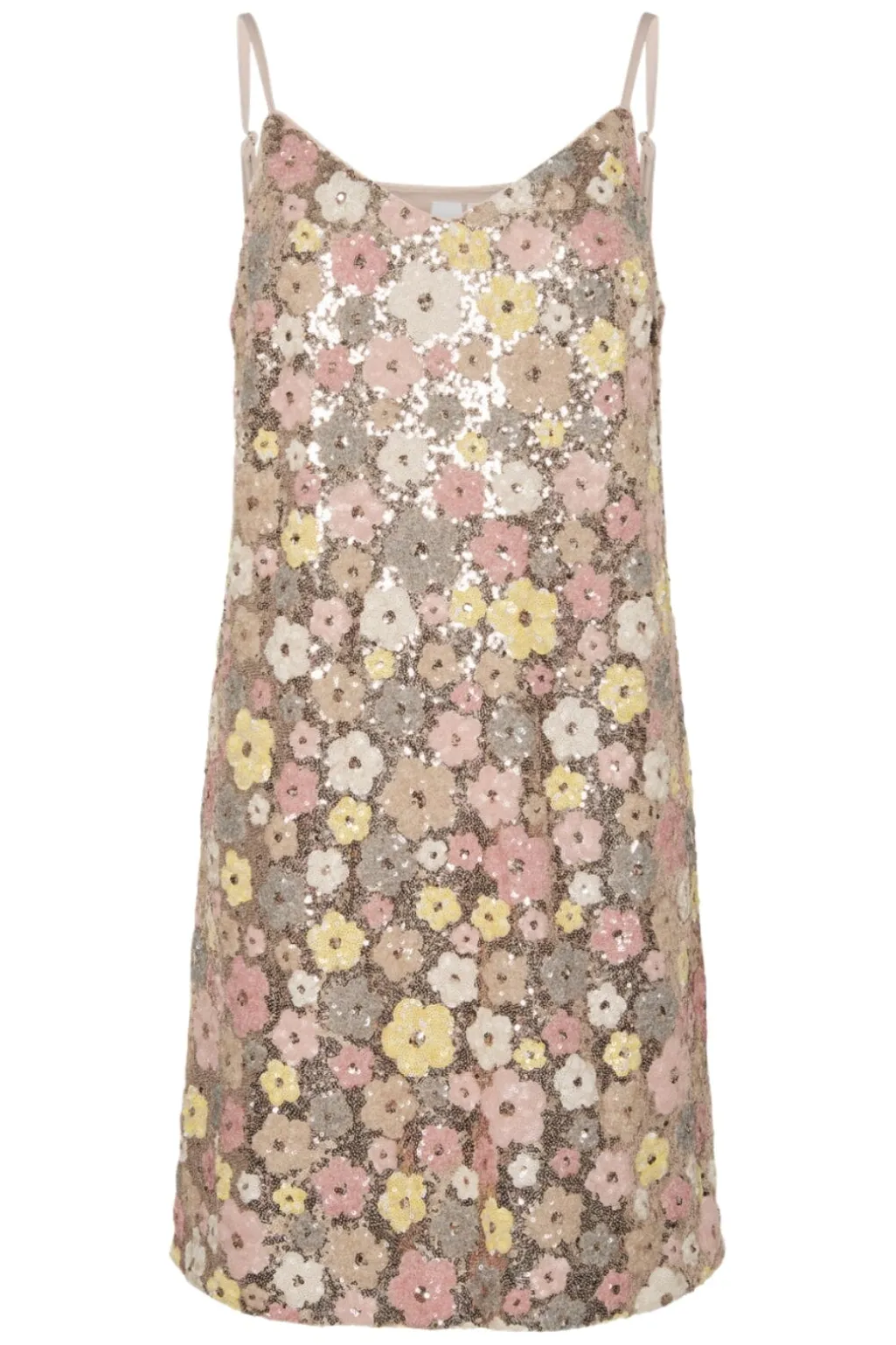 Yaslalea Strap Sequin Dress