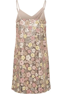 Yaslalea Strap Sequin Dress