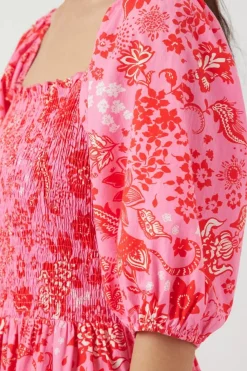 Yasparisa 2/4 Ankle Dress