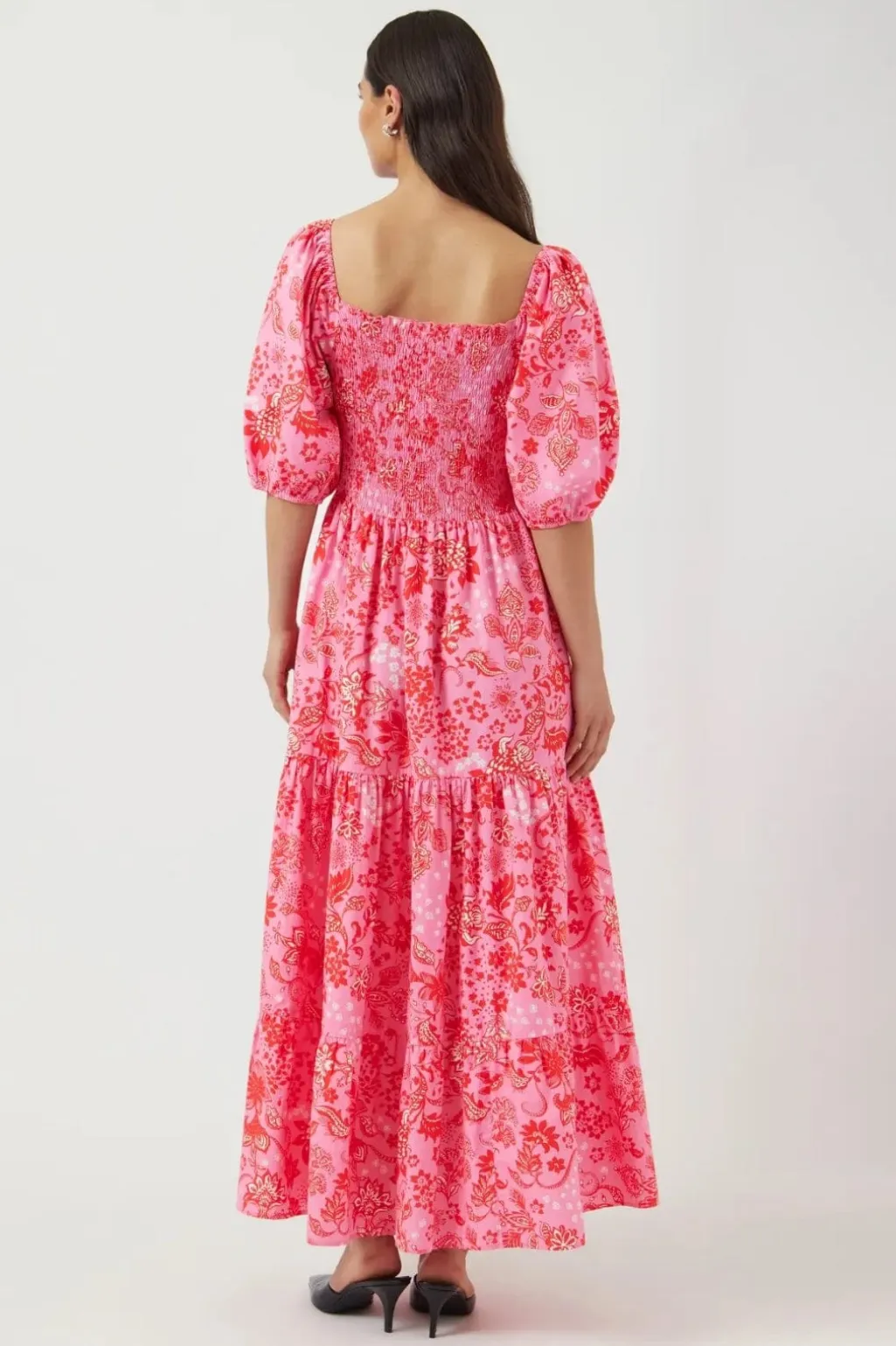 Yasparisa 2/4 Ankle Dress