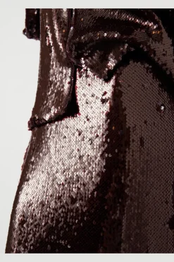 Yasroyalina Hmw Sequin Ankle Skirt -Show