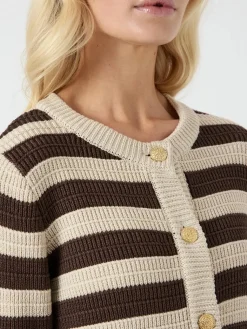 Yassironi Ls Knit Cardigan