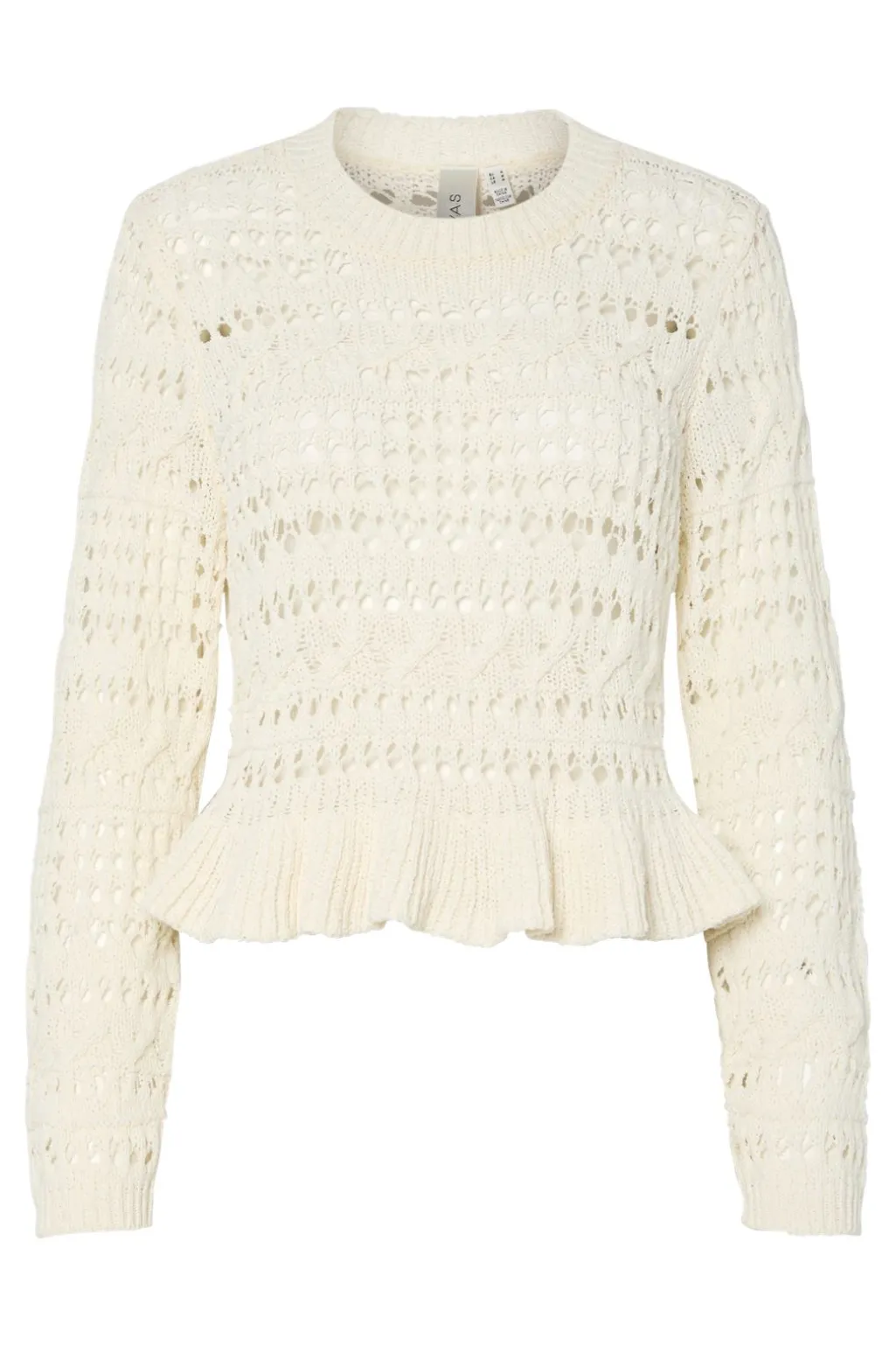 Yastucca Ls Short Knit Pullover
